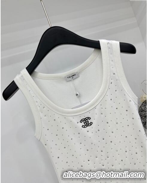 ​Grade Design Chanel Crystal Vest CH032810 White 2024