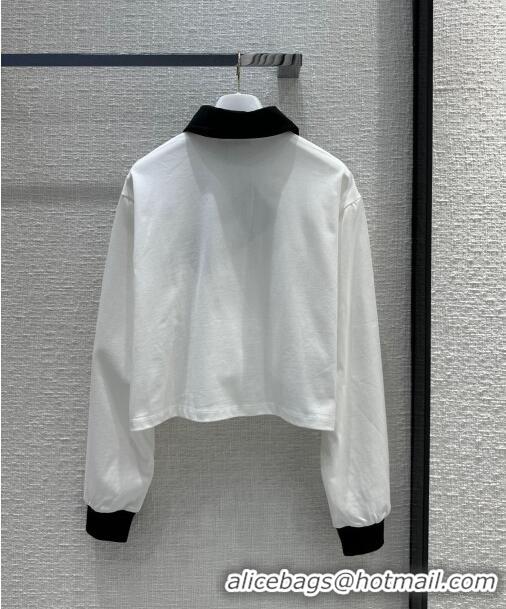 Prada Sweatershirt P032730 White 2024