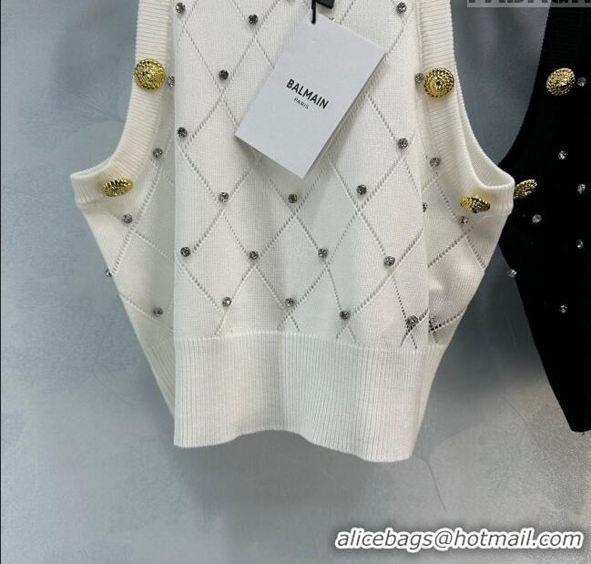 Low Price Balmain Crystal Vest B032816 2024