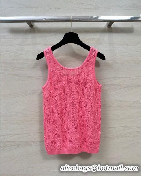 ​Buy Cheapest Chanel Wool Vest CH040111 Pink 2024