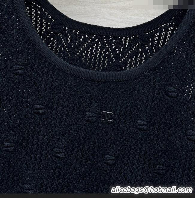 Trendy Design Chanel Wool Vest CH040112 Black 2024