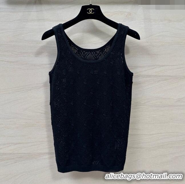 Trendy Design Chanel Wool Vest CH040112 Black 2024