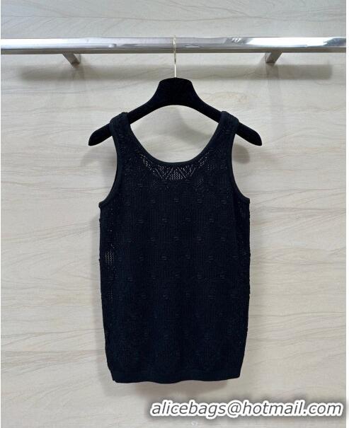 Trendy Design Chanel Wool Vest CH040112 Black 2024