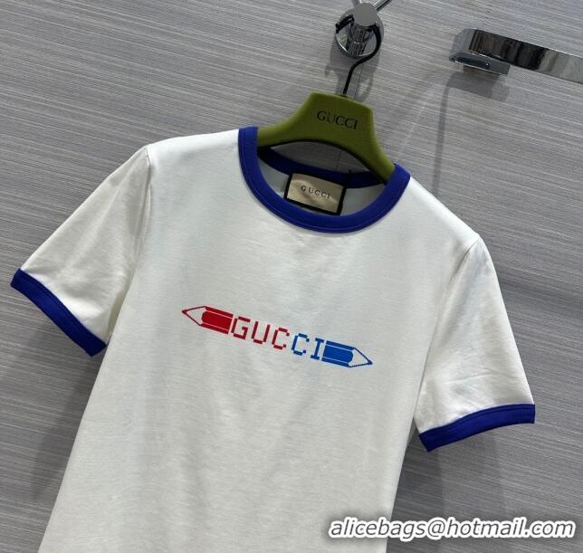 ​Market Sells Gucci Cotton T-shirt G032825 White 2024