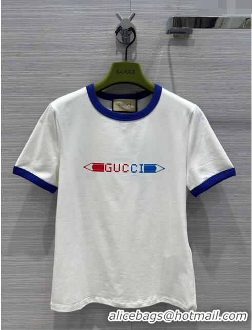 ​Market Sells Gucci Cotton T-shirt G032825 White 2024