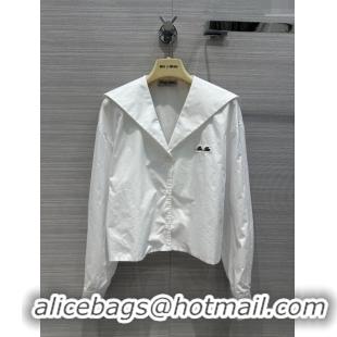 Top Quality Miu Miu Shirt M032827 White 2024