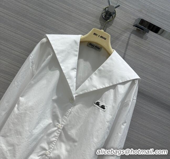 Top Quality Miu Miu Shirt M032827 White 2024