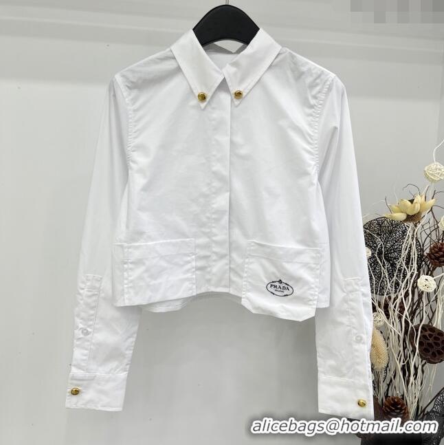 ​Unique Grade Prada Shirt P040120 White 2024