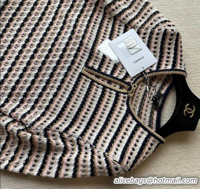 ﻿Famous Brand Chanel Knit Dress CH040315 Multicolor 2024