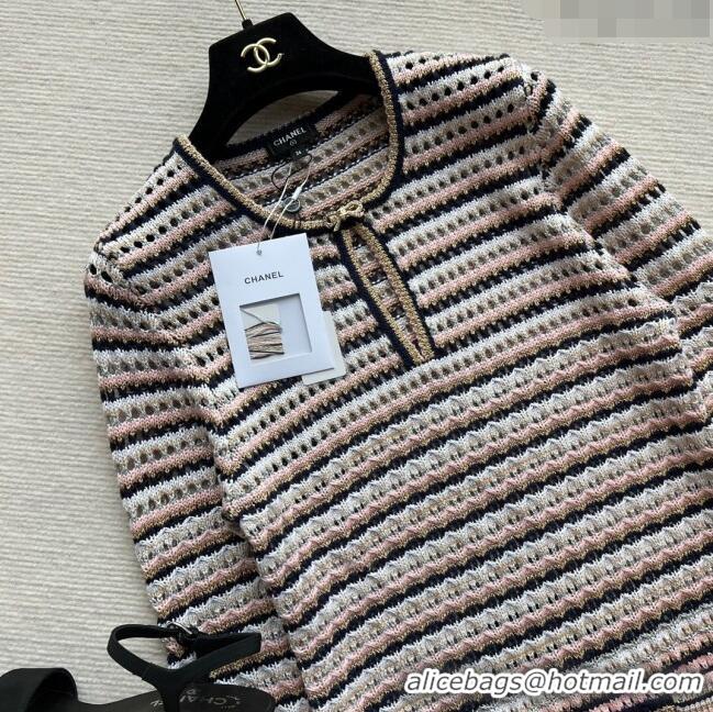 ﻿Famous Brand Chanel Knit Dress CH040315 Multicolor 2024