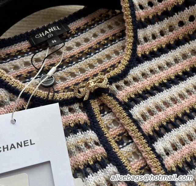 ﻿Famous Brand Chanel Knit Dress CH040315 Multicolor 2024