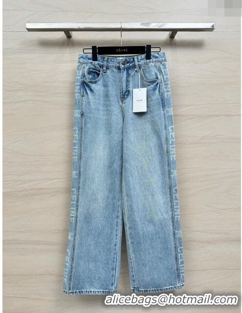 Traditional Discount Celine Denim Jeans C040319 Blue 2024