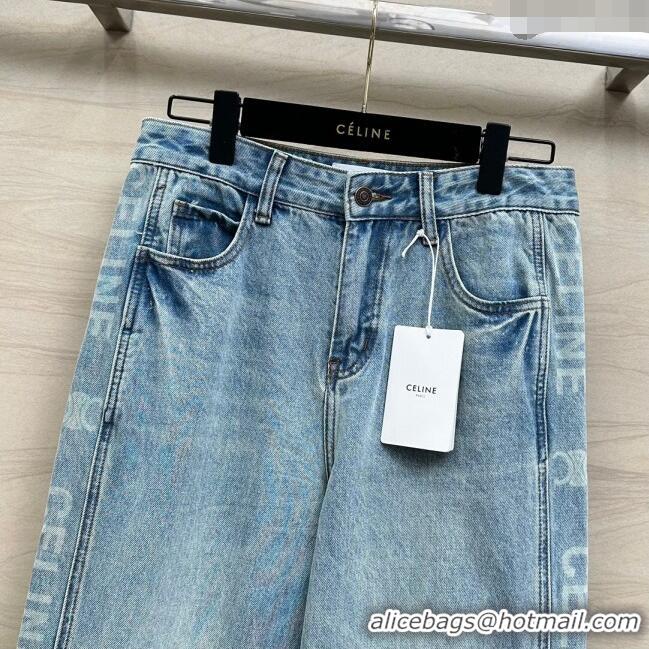 Traditional Discount Celine Denim Jeans C040319 Blue 2024