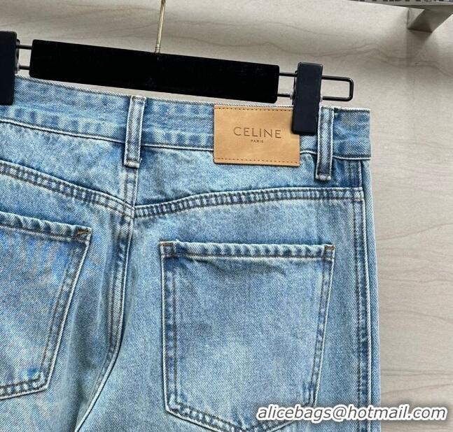 Traditional Discount Celine Denim Jeans C040319 Blue 2024