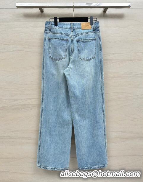 Traditional Discount Celine Denim Jeans C040319 Blue 2024