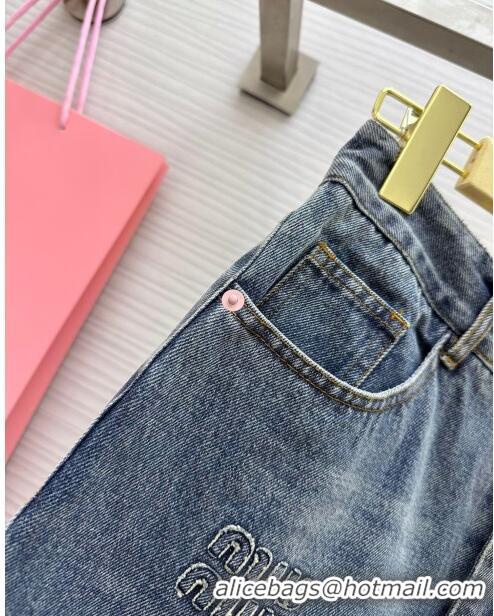 Super Quality Miu Miu Denim Jeans M040320 Blue 2024