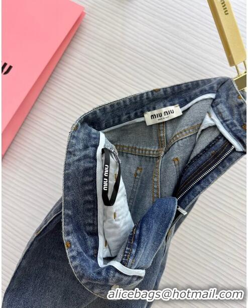 Super Quality Miu Miu Denim Jeans M040320 Blue 2024