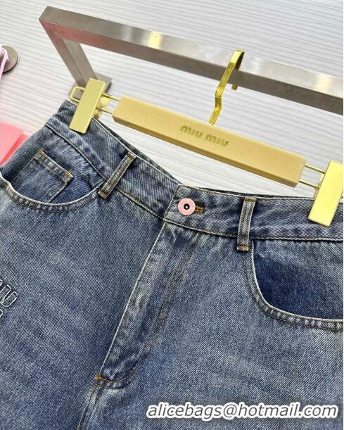 Super Quality Miu Miu Denim Jeans M040320 Blue 2024