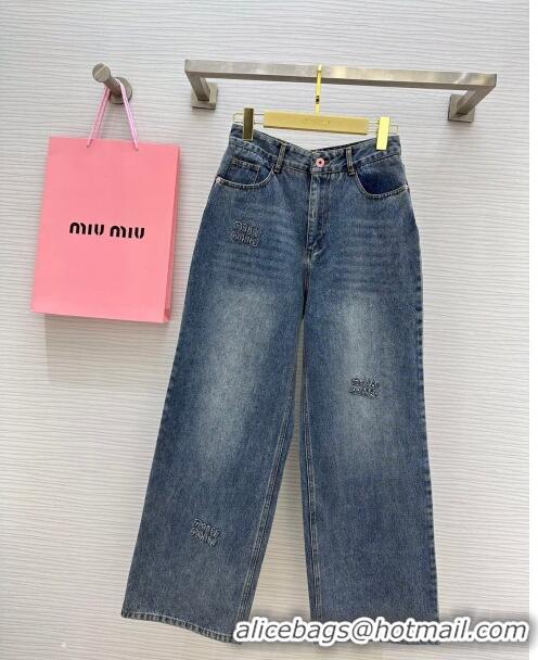 Super Quality Miu Miu Denim Jeans M040320 Blue 2024