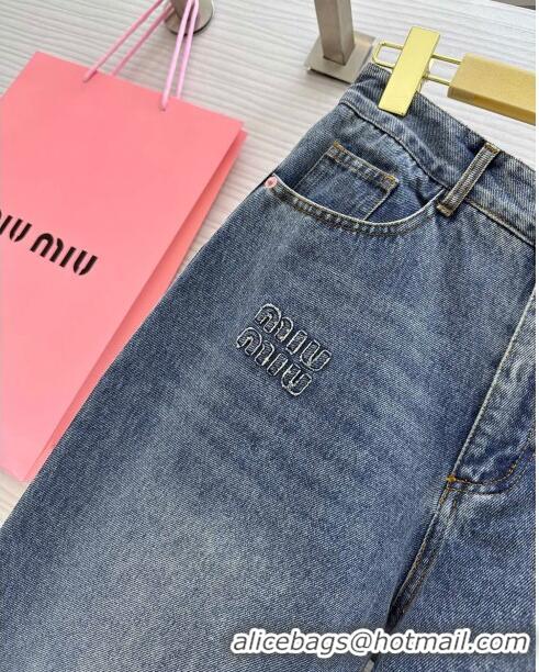 Super Quality Miu Miu Denim Jeans M040320 Blue 2024