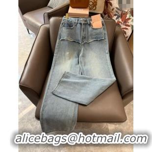 Buy Fashionable Miu Miu Denim Jeans M040321 Blue 2024