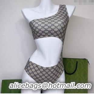 ​Buy Cheap Gucci Cutout Swimwear G0306 Beige/Blue 2024