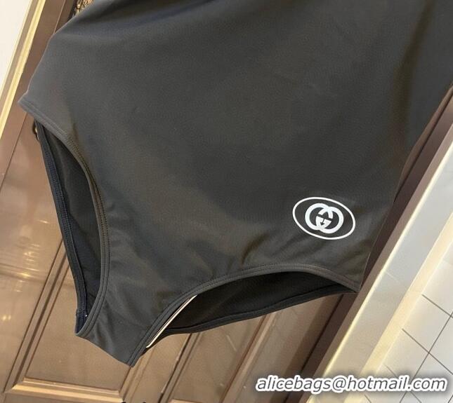 Reasonable Price Gucci Black Swimwear with White GG 0306 Black 2024