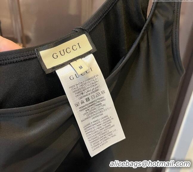 Reasonable Price Gucci Black Swimwear with White GG 0306 Black 2024