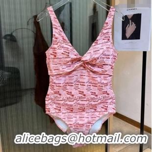 Popular Louis Vuitton One Piece Swimwear S0306 ignature/Pink 2024