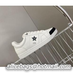 Trendy Design Dior CD Star Calfskin Sneakers White/Black 325134