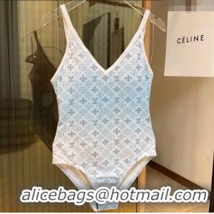 ​Well Crafted Louis Vuitton One Piece Swimwear 030605 White 2024