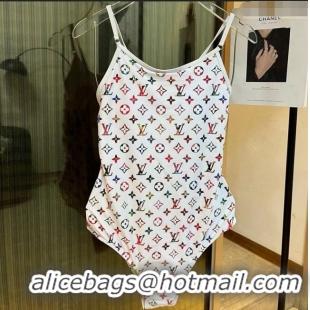 ​Shop Discount Louis Vuitton One Piece Swimwear 030602 White/Multicolor 2024