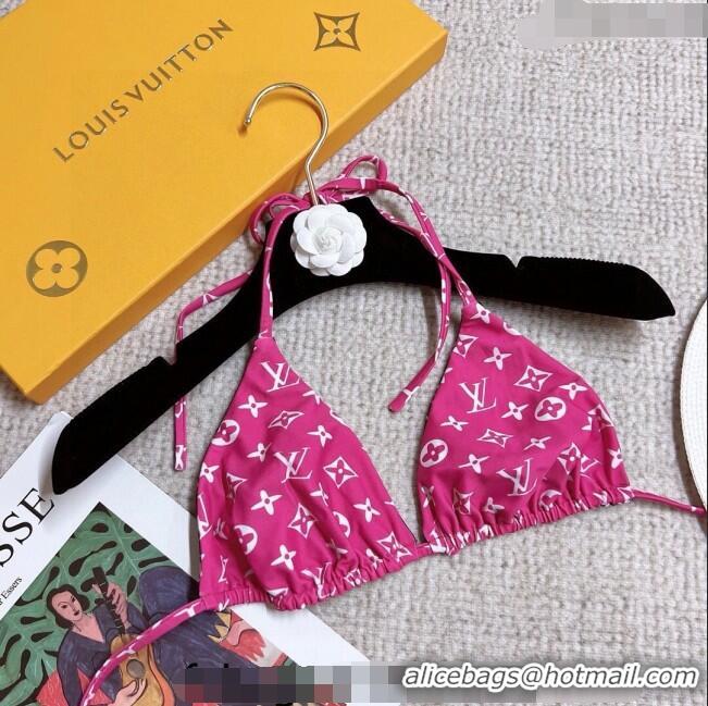 Discount Louis Vuitton Two-Pieces Swimwear 030601 Black/Pink 2024