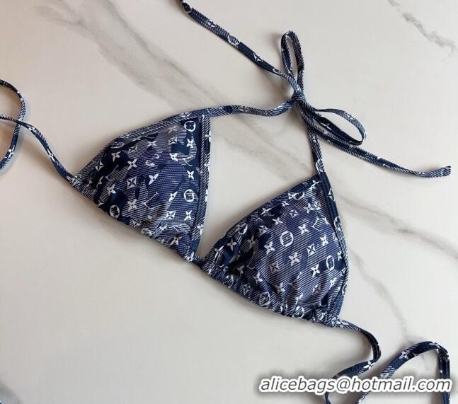 ​Discount Louis Vuitton Two-Pieces Swimwear 030602 Blue 2024