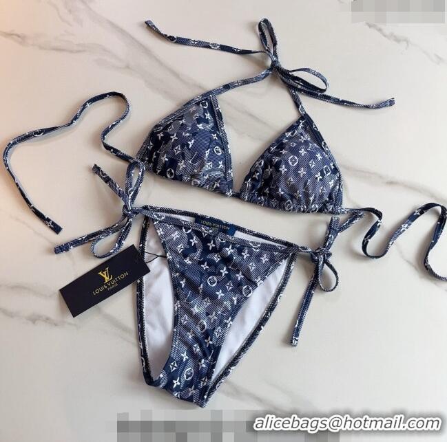 ​Discount Louis Vuitton Two-Pieces Swimwear 030602 Blue 2024