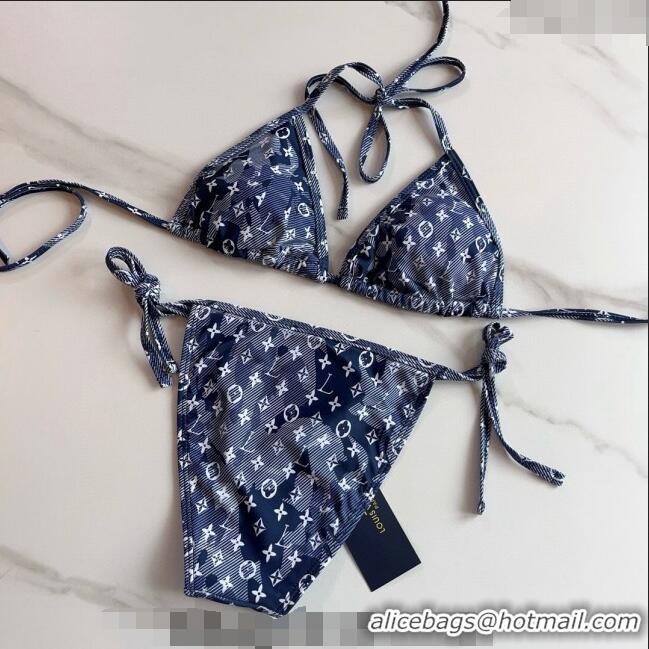 ​Discount Louis Vuitton Two-Pieces Swimwear 030602 Blue 2024