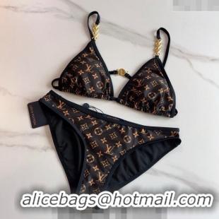 ​Trendy Design Louis Vuitton Two Pieces Swimwear 030601 Monogram/Black 2024