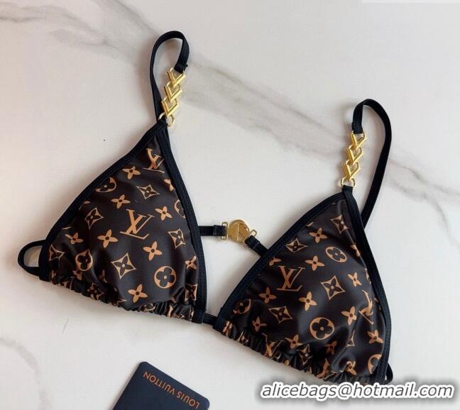 ​Trendy Design Louis Vuitton Two Pieces Swimwear 030601 Monogram/Black 2024