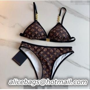 Low Price Louis Vuitton Two Pieces Swimwear 030601 Monogram/White 2024