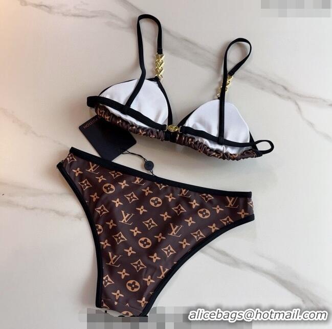 Low Price Louis Vuitton Two Pieces Swimwear 030601 Monogram/White 2024