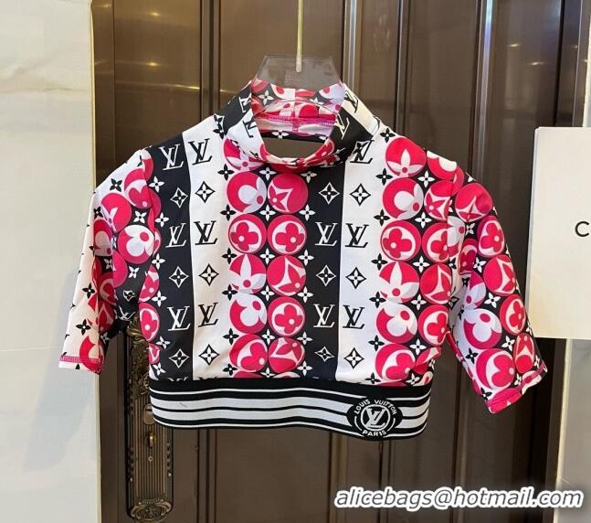 ​Well Crafted Louis Vuitton Yoga Activewear 0306 White/Black/Pink 2024