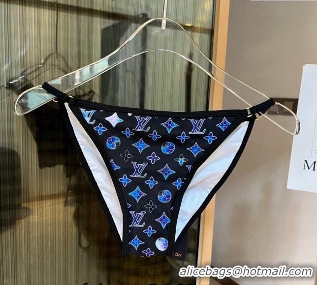 ​Top Quality Louis Vuitton Two Pieces Swimwear 030601 Blue/Printed Monogram 2024