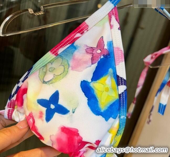 ​Low Cost Louis Vuitton Two Pieces Swimwear 030601 Watercolor/Multi 2024