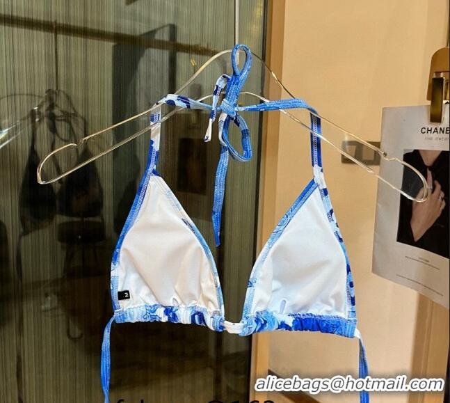 ​Shop Grade Louis Vuitton Two Pieces Swimwear 030601 Watercolor/Blue 2024