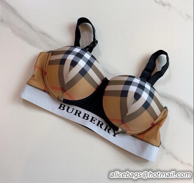 ​Shop Grade Burberry Two Pieces Swimwear 030601 Camel 2024