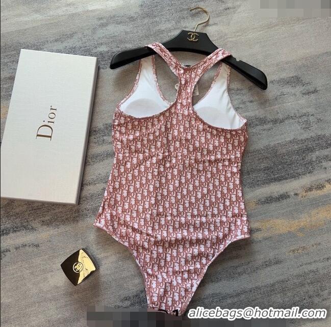 ​Top Grade Dior Oblique Swimwear 030602 Pink 2024