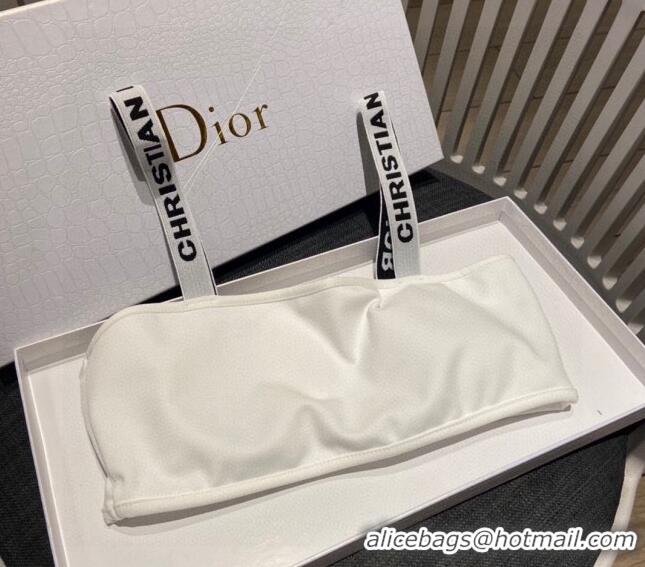 ​Top Grade Dior Two Pieces Swimwear 0306 White 2024