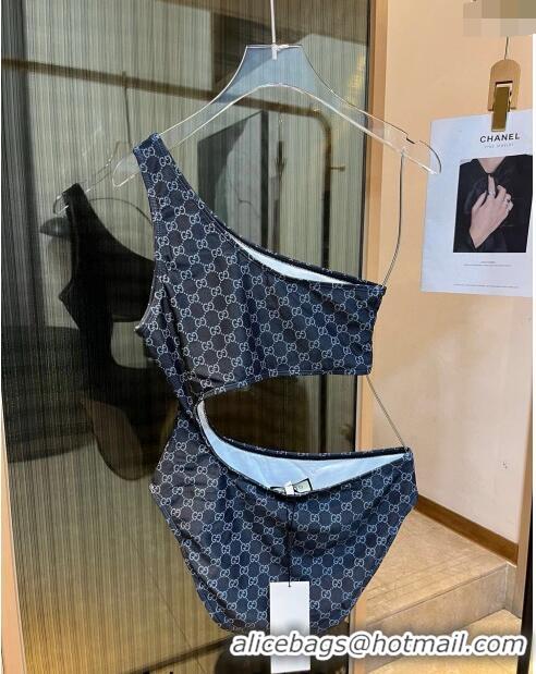 ​Promotional Gucci GG Swimwear 030602 Dark Blue 2024