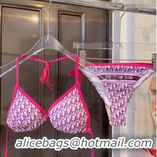 Low Price Dior Two Pieces Swimwear 030605 Pink 2024