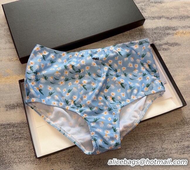 ​Pretty Style Miu Miu Daisy Swimwear 0306 Light Blue 2024